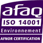 Logo Afnor certification Iso 14001 Environnement ingénierie